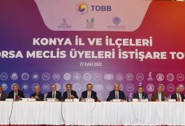 Konya Bölgesi İl/İlçe Oda/Borsa Müşterek Meclis Toplantısı Gerçekleştirildi