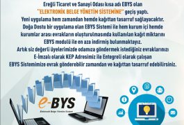 EBYS Sistemine Geçiş…
