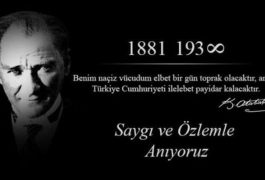 ATAMIZA  SAYGI VE ÖZLEMLE