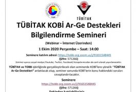 KOBİ Arge Destekleri Bilgilendirme Semineri