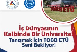 Sizleri sadece bir üniversiteye değil İş Dünyasının Merkezi’ne davet ediyoruz!