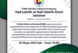 Yeşil Lojistik ve Yeşil Tedarik Zinciri Semineri