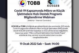 Mikro ve Küçük İşletmelere Hızlı Destek Programı Bilgilendirme Semineri