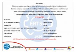 Geçmiş Olsun TÜRKİYE…