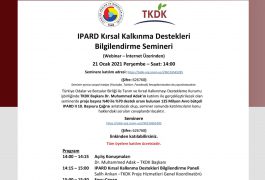 IPARD Kırsal Kalkınma Destekleri Bilgilendirme Semineri