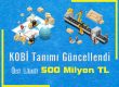 KOBİ TANIMI GÜNCELLENDİ