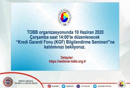 Kredi Garanti Fonu Bilgilendirme Semineri